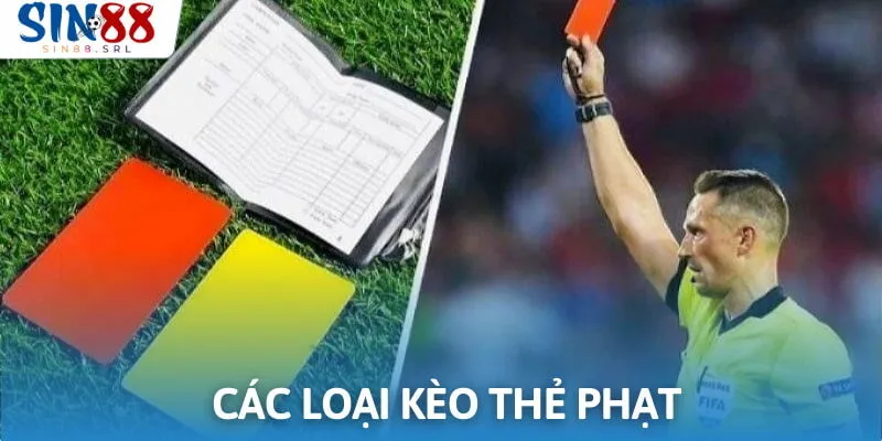 Bet thủ có thể đặt cược vào nhiều loại kèo thẻ khác nhau