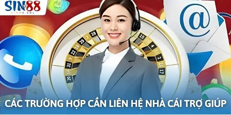 Những trường hợp hội viên có thể liên hệ để nhờ sự trợ giúp