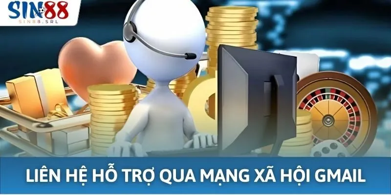 Kết nối với nhân viên hỗ trợ qua mạng xã hội Gmail