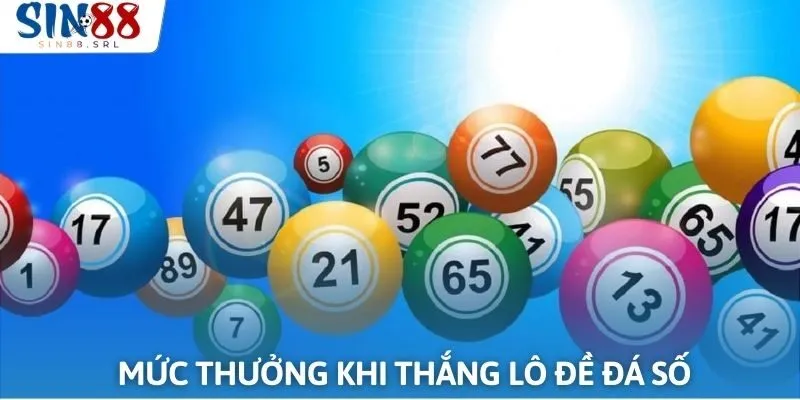 Tỷ lệ thưởng chi tiết khi thắng lô đề đá số tại Miền Nam